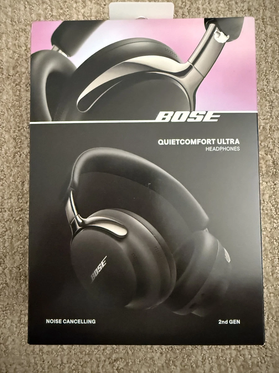 Bose QuietComfort Ultra Headphones - Black Second Generation for