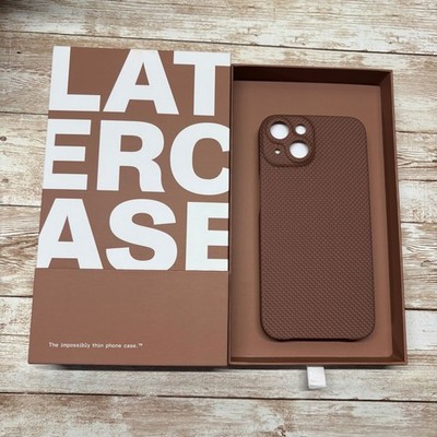 Latercase Coffee Phone Case for iPhone 14 Impossibly Thin  New Open Box