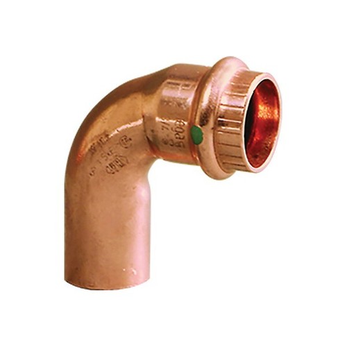 Viega ProPress 77072 Street Elbow 90ยฐ 2" Press x 2" FTG Copper