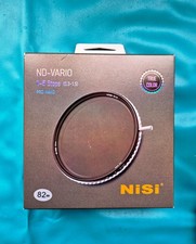 NiSi SWIFT 82mm True Color ND-VARIO Pro Nano 1-5stops Variable ND