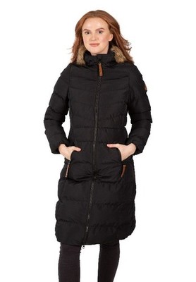 Trespass Audrey Long Hooded Womens Ladies Waterproof Parka Coat
