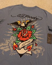 Ed Hardy Men's Print T-shirt Size: M New with Tags