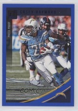 2018 Panini Donruss Press Proof Blue Casey Hayward #296 qn6