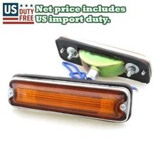 1971-77' FIT TOYOTA CELICA A20 RA28 29 25 TA27 SIDE MARKER LAMP TURN LIGHT AMBER