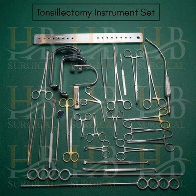 Tonsillectomy and Adenoidectomy 30 pcs kit Surgical Instrument Set