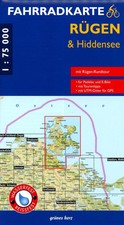 Fahrradkarte Rügen & Hiddensee | Mit Rügen-Rundtour. Wasser- und reißfest.