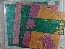 Stampin' Up 2024-2025 IN COLOR GLIMMER 12X12 SPECIALTY PAPER 