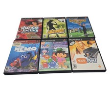 PlayStation 2 Lot Of 6 Tested Games: Dance Factory Karaoke Revolution + More