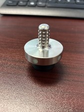 Maratac Tip Top Extreme - Tungsten Titanium UGM Glow - Spinning Top Delrin Stand