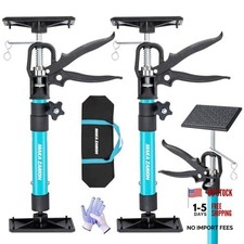Steel Cabinet Jacks for Installing Cabinets, 3rd Hand Support 2-Pack 13.8-23.6