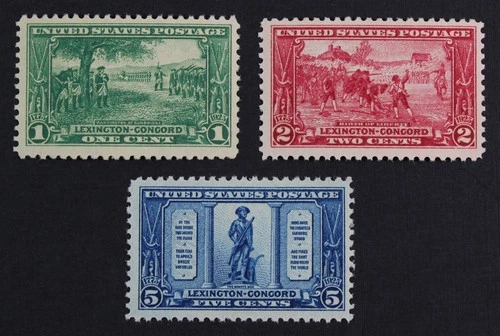 CKStamps: US Stamps Collection Scott#617 618 619 Mint NH OG