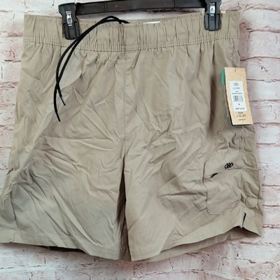 Leg3nd Tan Cargo Athletic Shorts Medium Nwt