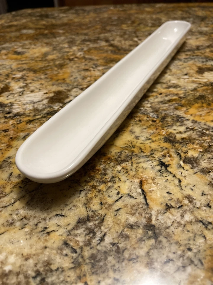 1 Each 10 STRAWBERRY STREET 16" WATER OLIVE BOAT SERVING TRAY DISH A-1836 - Image 3 of 4