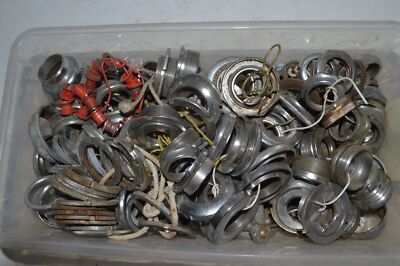 VINTAGE BICYCLE BIKE PARTS- BRAKES GEARS WIRE LOT OF 50+