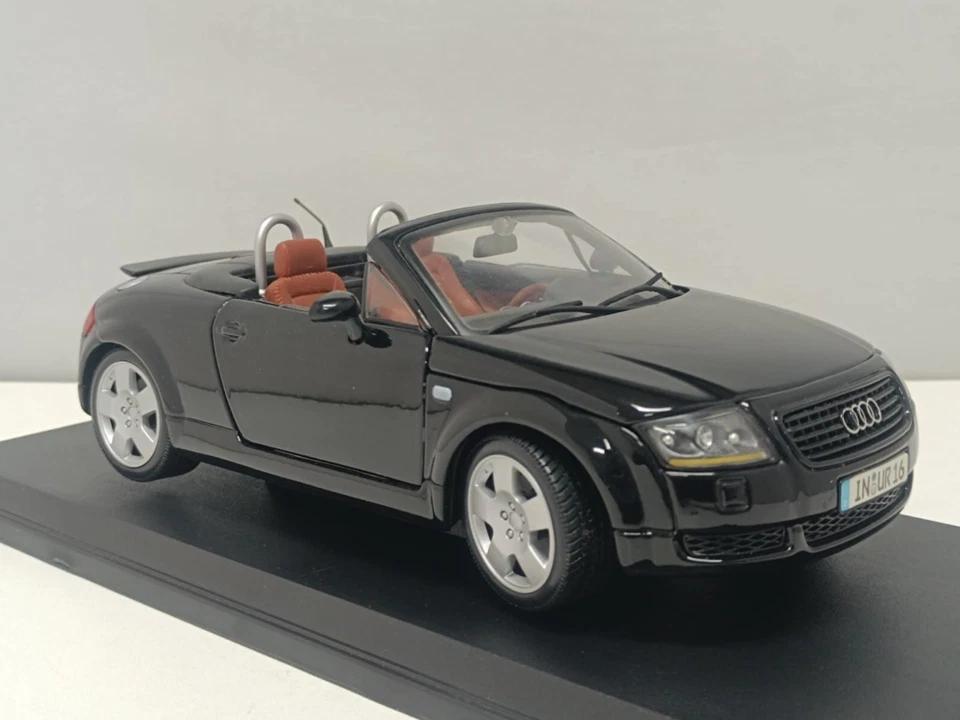 Audi TT 1.8 Turbo Quattro 8N 2003 Black Nero - Maisto 1:18 Usato No box - Immagine 4 di 4