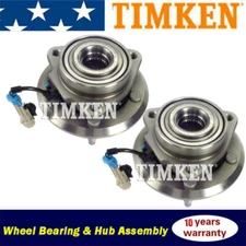 2 Front Timken Wheel Bearing & Hub for Chevy Equinox Pontiac Torrent Suzuki XL-7
