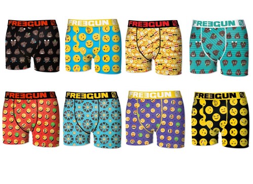 FREEGUN Boxershorts voor heren, kerstcollectie, Verpakking A45 01, S