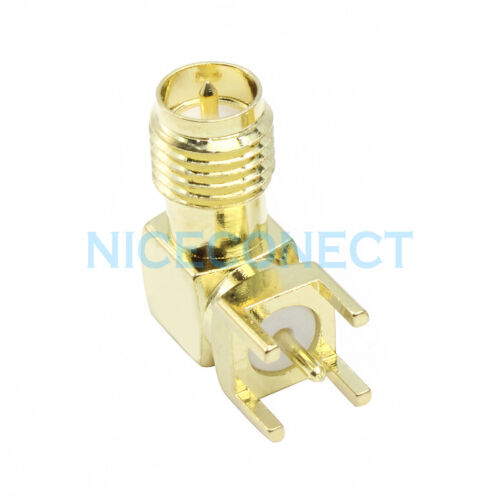 Adaptador conector de montaje de PCB de soldadura de ángulo recto conector hembra (pin macho) conector de montaje de PCB - Imagen 3 de 7