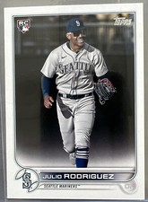 2022 Topps Complete Set Julio Rodriguez SP Image Variation Rookie RC #659