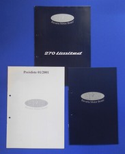 Bavaria Motor Boats BMB 270 Preislisten Motorboot Yacht Katalog 2000 2001