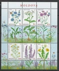 Moldova 2016 Flowers MNH sheet