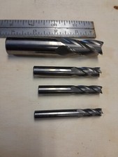 4 pcs solid carbide end mill set