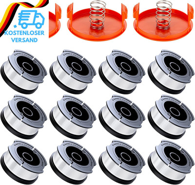 Eventronic Rasentrimmer Spule Kompatibel Mit Black Decker Rasentrimmer, A6481 A6