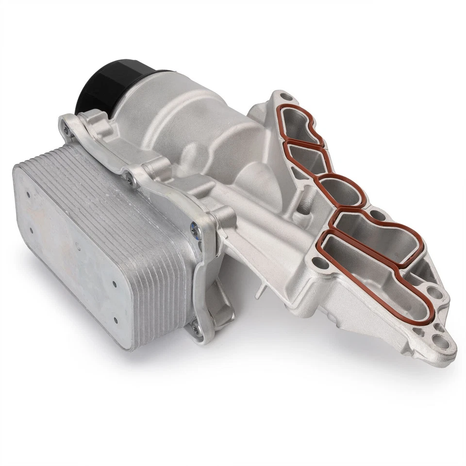 Oil Filter Housing With Oil Cooler 2721800510 For Mercedes-Benz CL550 R350 S550 - Image 3 of 4