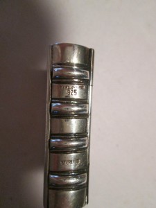 Vintage Tiffany Sterling 'Book' Pillbox