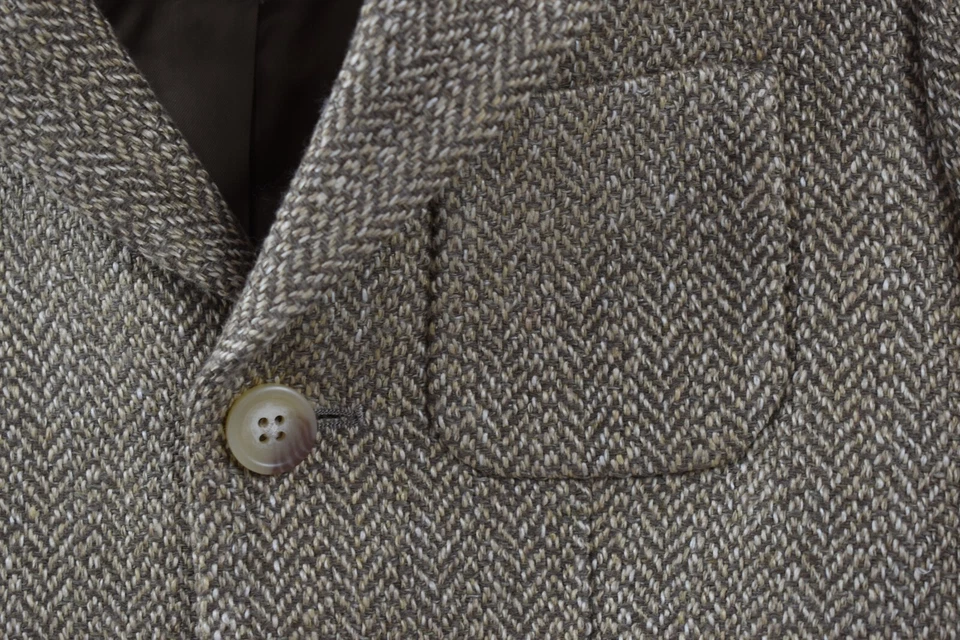 NUEVO CON ETIQUETAS Polo Ralph Lauren Niños Talla 6 Beige Tostado Chaqueta con Botones Blazer Bolsillos Italia Foto 3 de 4