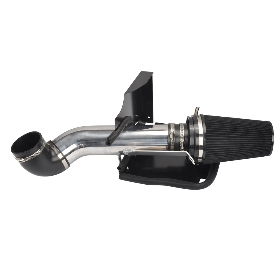 Cabezal de admisión de aire frío + escape de 4"" para Chevy GMC Avalanche Silverado Sierra Tahoe Foto 4 de 4
