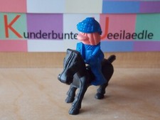 Steckfiguren  D/EU  1986  Ritter Kunibert in blau mit Pferd