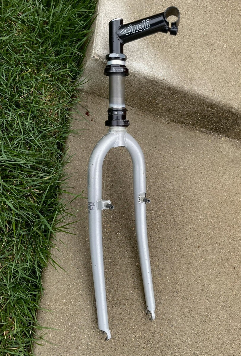 Vintage Mountain Bike Fork Stem Headset 1-1/4” Threaded From