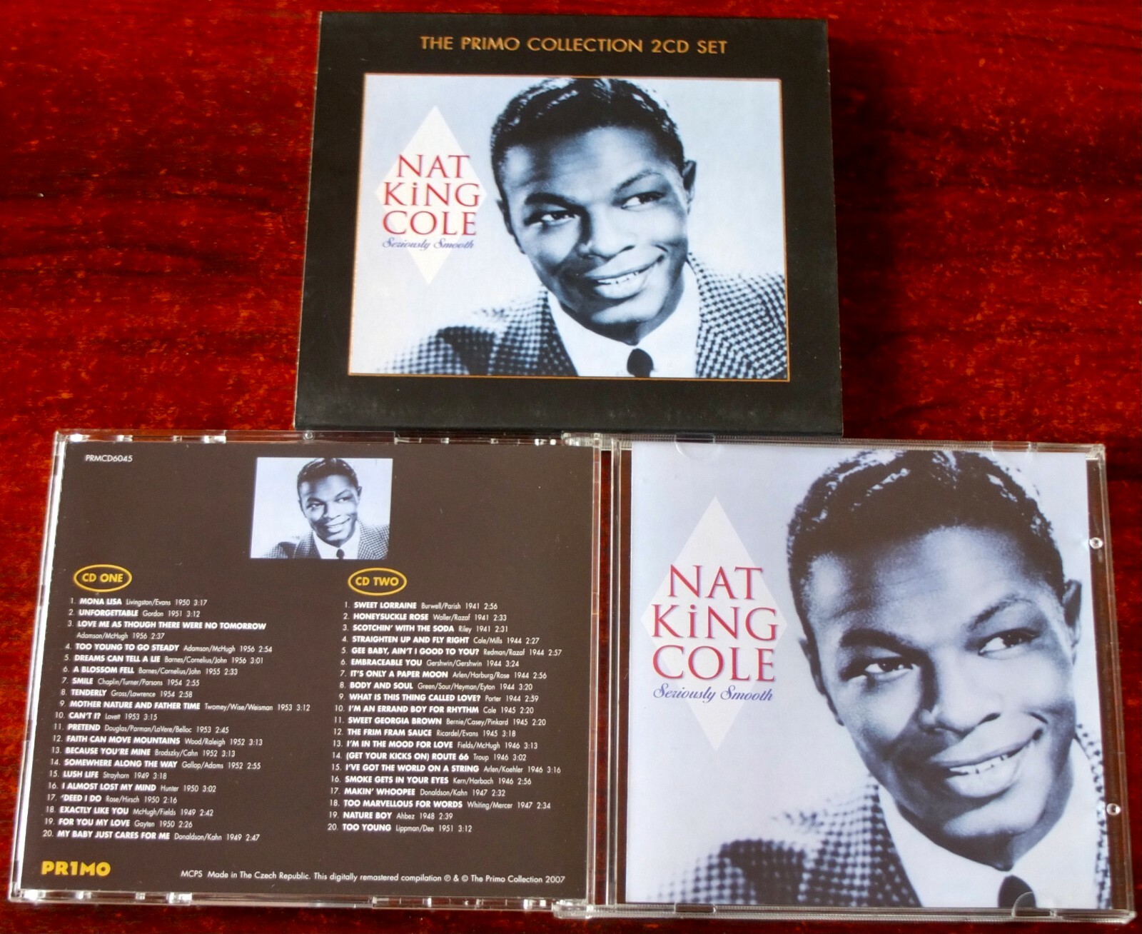 NAT KING COLE SERIOUSLY SMOOTH 2-CD ALBUM PRIMO (2007) MINT CDs EASY JAZZ VOCAL