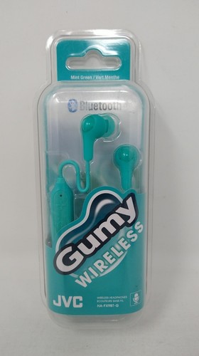 JVC Gummy Wireless Headphones Mint 