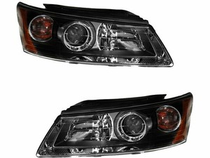 Headlight Assembly Set For 2006 2008 Hyundai Sonata 2007 G422sc Ebay