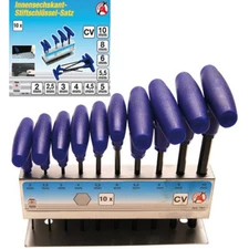 series 10 pcs t-handles 2-10mm - code bgs791 KRAFTMANN workshop
