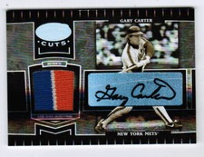 2004 Leaf Certified Cuts Marble Black #235 Gary Carter LGD 1/1 WOW (ref Counter)