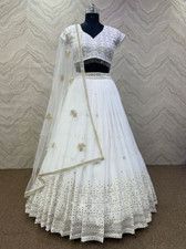 Presenting Georgette Lehenga Choli With Net Dupatta For Wedding  Reception