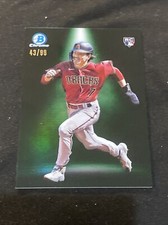 Corbin Carroll 2023 Bowman Chrome Spotlights Green #43/99