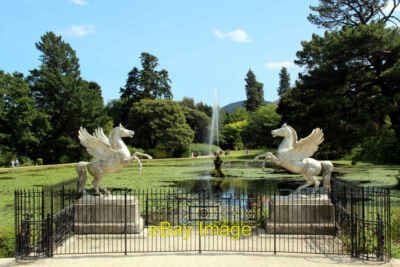 Photo 6x4 Statues and Water Garden, Powerscourt, County Wicklow, Ireland  c2011