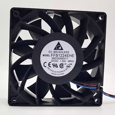 Delta FFB1224EHE-BROO 12038 DC24V 1.5A 12CM 3-Wire Inverter Cooling Fan