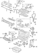 HONDA Genuine Head Gasket 2004-2008 Acura TSX K24A2 Engines 12251-RBB-004