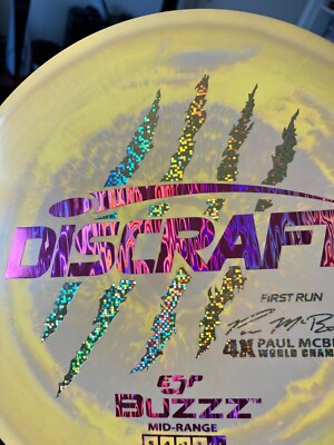 Discraft Paul Mcbeth First Run 4x Claw BUZZZ