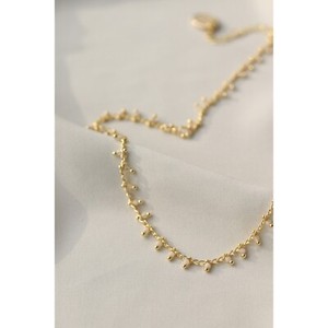 Authentic Leila Moonstone Necklace. 18K gold plated.