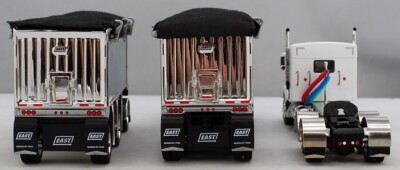 Traversina Kenworth T800 1/64 DCP verde lime/Chm con cromo East Genesis II Mfg