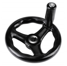 MANOVELLA VOLANTINO VOLANTI TORNIO MACCHINA FRESATRICE,Ø125MM,TRAPANAZIONE 12MM