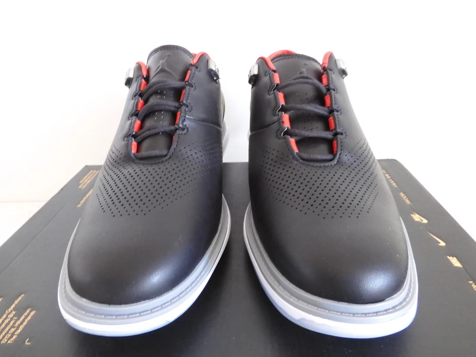 NIKE JORDAN ADG 4 "GOLF CLEATS" BLACK-WHITE-CEMENT GREY SZ 9 [DM0103-015] - Image 3 of 4