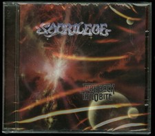 Sacrilege Turn Back Trilobite Brazil press CD new reissue