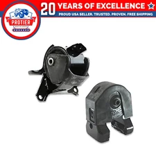Fits 2009-2010 Hyundai Sonata 2.4L AUTO Rear Motor & Trans Mount Set 2pcs :